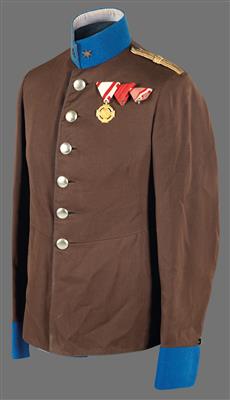 Waffenrock für einen Leutnant der k. u. k. Traintruppe - Antique Arms, Uniforms and Militaria