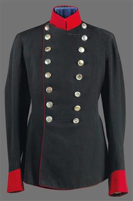 Waffenrock für Militärbeamte (Tierärzte), um 1900, - Antique Arms, Uniforms and Militaria