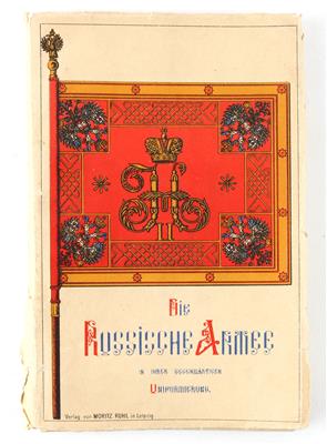 Heft 'Die Russische Armee in ihrer gegenwärtigen Uniformierung', - Historische Waffen, Uniformen, Militaria