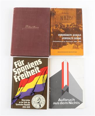 Kleines Konvolut Bücher Österreich nach 1945, - Armi d'epoca, uniformi e militaria
