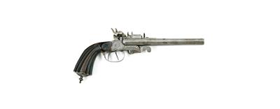 Lefaucheux-Kipplaufpistole, - Historische Waffen, Uniformen & Militaria