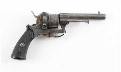 Lefaucheux-Revolver, - Historische Waffen, Uniformen & Militaria