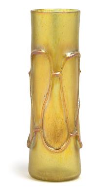 A cylindrical vase by Lötz Witwe, - Jugendstil e arte applicata del XX secolo