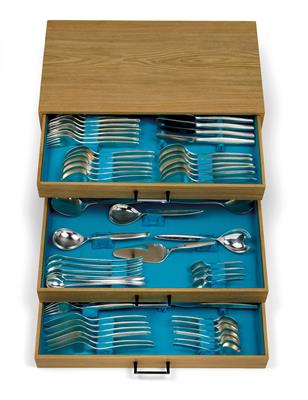 F. Danner, A 77-piece “Palace” cutlery set, - Jugendstil e arte applicata del XX secolo