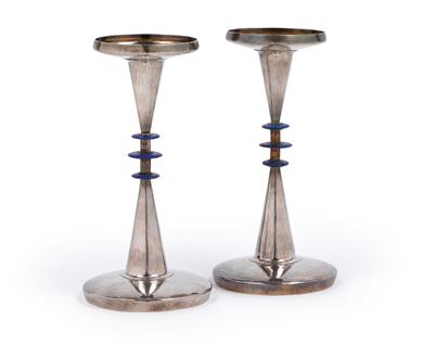 Helmut Griese,* A pair of candleholders, - Jugendstil and 20th Century Arts and Crafts