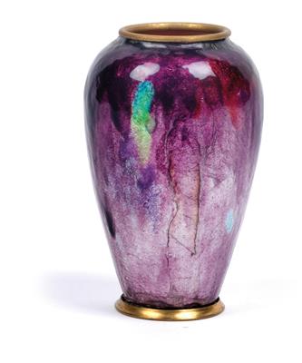 A small vase by Alexandre Marty, - Jugendstil e arte applicata del XX secolo