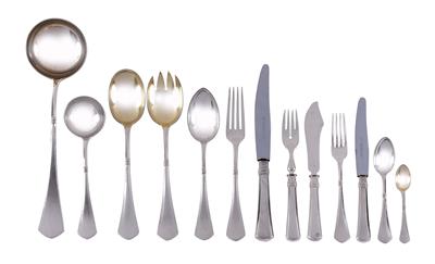 A 112-piece cutlery set by Jarosinki & Vaugoin, - Jugendstil and 20th Century Arts and Crafts
