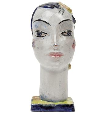 Gudrun Baudisch, A small girl’s head, - Jugendstil e arte applicata del XX secolo