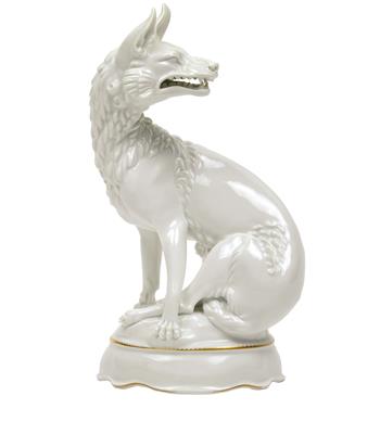 Max Esser, A wolf from the centrepiece “Reineke Fuchs”, - Jugendstil and 20th Century Arts and Crafts