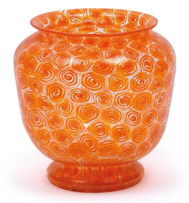 Ermanno Toso (1903-1973), A vase – “Murrine a spirale”, - Jugendstil and 20th Century Arts and Crafts