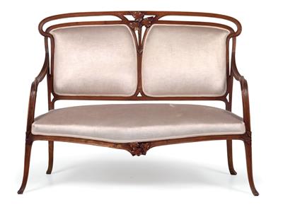 A five-piece seating group by Gauthier-Poinsignon, - Jugendstil e arte applicata del XX secolo