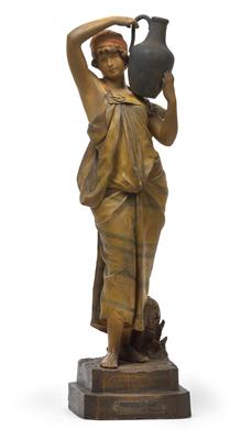 J. Gracien, A figurine “Porteuse de vase”, - Jugendstil and 20th Century Arts and Crafts
