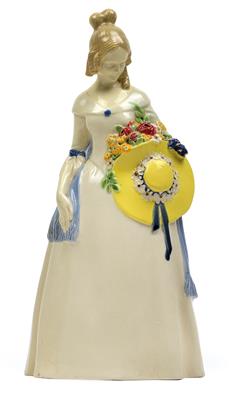 Johanna Meier-Michel, A large summer season figurine, - Jugendstil and 20th Century Arts and Crafts