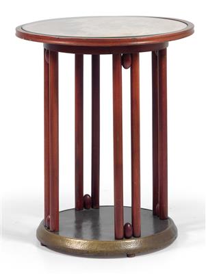 Josef Hoffmann, A circular “Fledermaus” table, - Jugendstil e arte applicata del XX secolo
