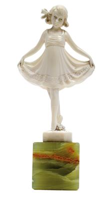 A small ballerina, - Jugendstil and 20th Century Arts and Crafts