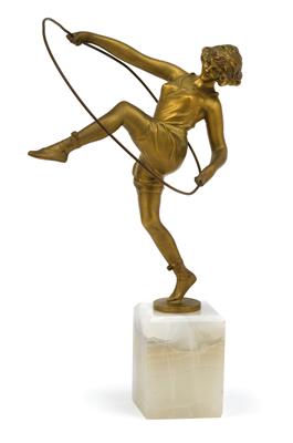 A Viennese hoop player, - Jugendstil e arte applicata del XX secolo