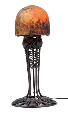 A French Art Deco table lamp, - Jugendstil and 20th Century Arts and Crafts