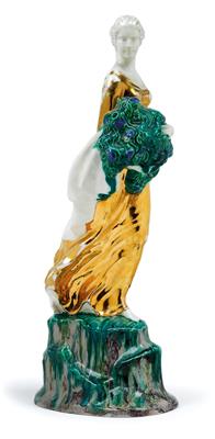 Ida Schwetz-Lehmann (1883 Vienna 1971), A spring season figurine, - Jugendstil e arte applicata del XX secolo