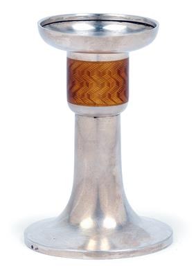 A candleholder by Georg Adam Scheid, - Jugendstil and 20th Century Arts and Crafts