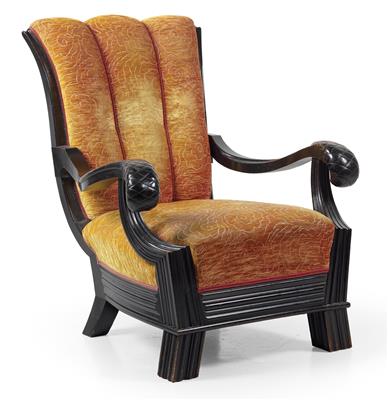 Attributed to Otto Prutscher, An armchair, - Jugendstil and 20th Century Arts and Crafts