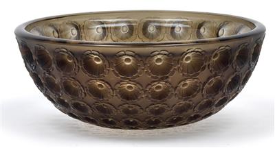 A René Lalique moulded “Nemours” bowl, - Jugendstil and 20th Century Arts and Crafts