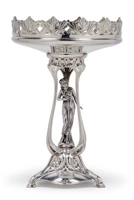 A centrepiece by Bruckmann & Söhne, - Jugendstil and 20th Century Arts and Crafts