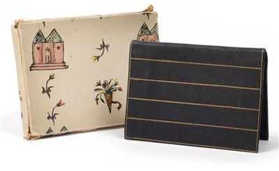 Josef Hoffmann, A wallet in original cardboard, - Jugendstil and 20th Century Arts and Crafts