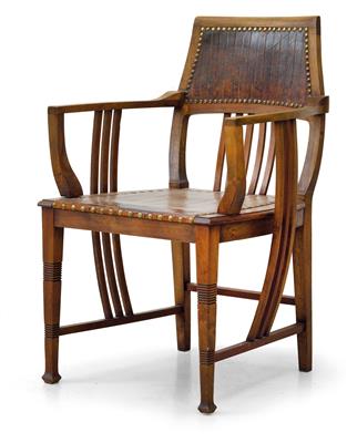 Josef Maria Olbrich (Troppau 1867-1908 Düsseldorf), An armchair, - Jugendstil and 20th Century Arts and Crafts