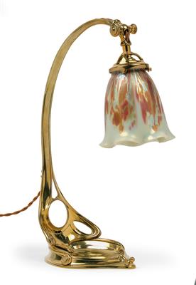 A Bohemian table lamp, - Jugendstil and 20th Century Arts and Crafts