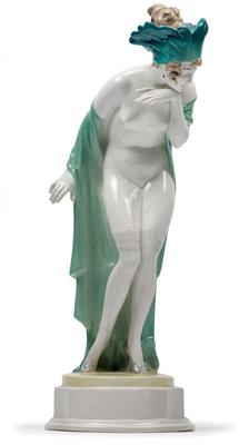 Wilhelm Thomasch (1893-1964), A figurine – “Faszination”, - Jugendstil e arte applicata del XX secolo