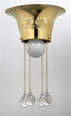 A ceiling lamp, in the manner of Koloman Moser, Vienna, c. 1905 - Jugendstil and 20th Century Arts and Crafts