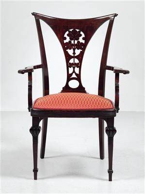 An armchair, Gebrüder Thonet, Vienna, model no. 1006 (6506), before 1904 - Secese a umění 20. století