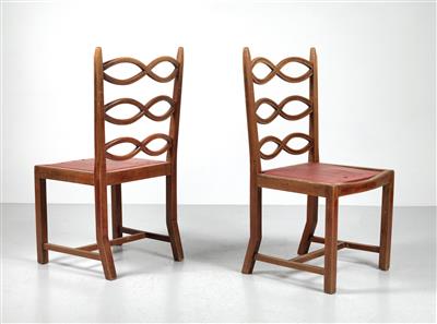Hugo Gorge, a pair of chairs, Vienna, c. 1922 - Secese a umění 20. století