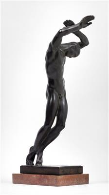 Jan Stursa (1880-1925), a wounded figure, designed in 1921 - Secese a umění 20. století