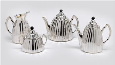 A four-piece Art Deco service, c. 1920 - Jugendstil e arte applicata del XX secolo