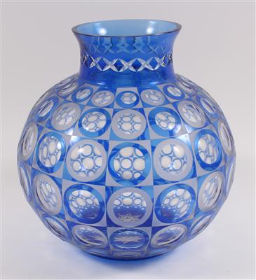 Glas Vase, - Antiques