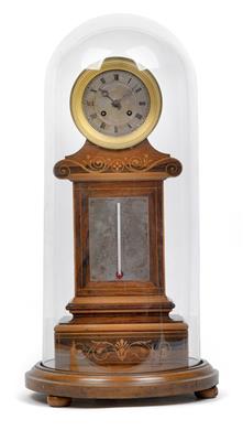 Louis Philippe Kommodenuhr mit Thermometer - Antiques