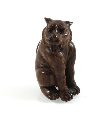 Netsuke eines Tigers, - Antiques