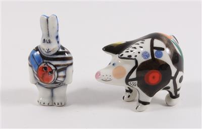 Rosemarie Benedikt, Schwein, Hase - Antiques