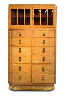 Vitrinenschrank, - Antiques