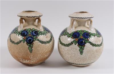 1 Paar Jugendstil-Vasen - Antiques