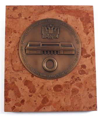 Bronzeplakette - Antiquariato