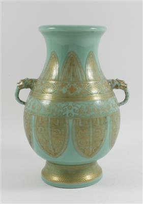 Seladon-Vase, - Antiquariato