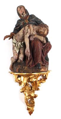 Skulptur Pieta, Ende 18. Jh., - Antiquitäten