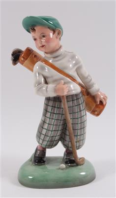 Junger Golfspieler - Antiquariato