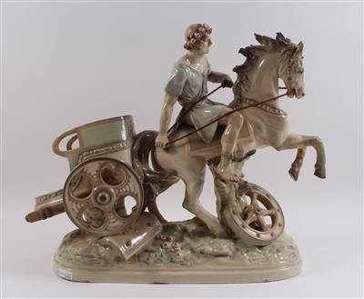 Reiter mit Streitwagen, - Antiquariato