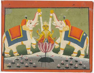 Miniaturmalerei der Lakshmi - Antiquitäten