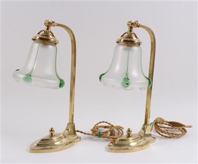 Paar Tischlampen, - Antiques