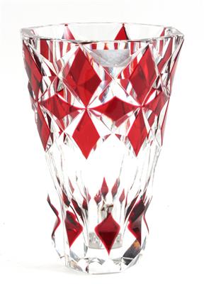 Vase der Firma St. Louis France, um 1930/40, - Antiquitäten