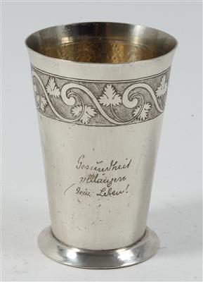 Brünner Silber Becher von 1814, - Antiquariato